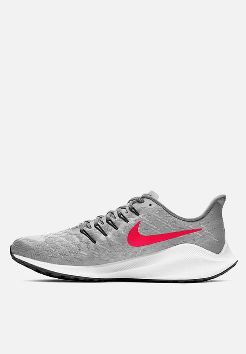 Nike - Air Zoom Vomero 14 - wolf grey / bright crimson-particle grey