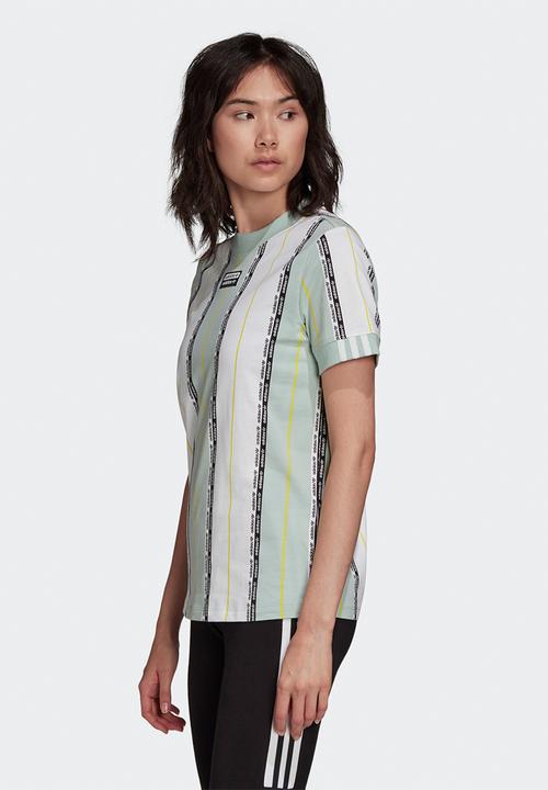adidas Originals - R.y.v. tee - white & green