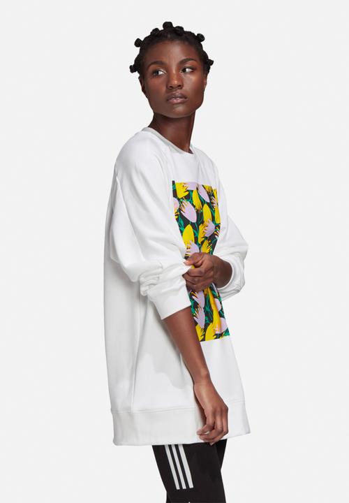 adidas Originals - Bellista graphic sweater - white