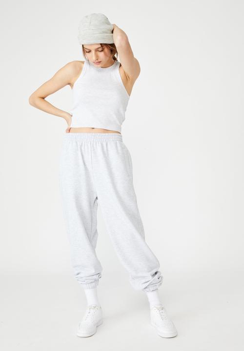 Factorie - Racer rib tank - silver marle