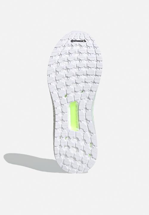 adidas Performance - UltraBOOST - ftwr white / silver met. / signal cyan