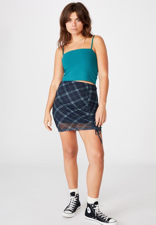 Factorie - Ribbing cami - pacific