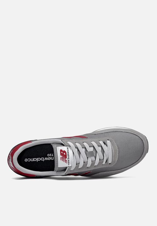 New Balance  - 720 classic racer - grey & red