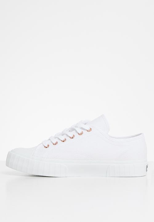 SUPERGA - 2630 Chunky sole - white & rose gold