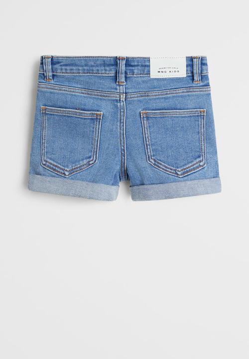 MANGO - Shorts chip - blue 