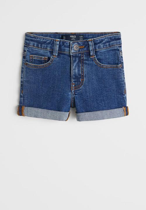 MANGO - Shorts chip - blue