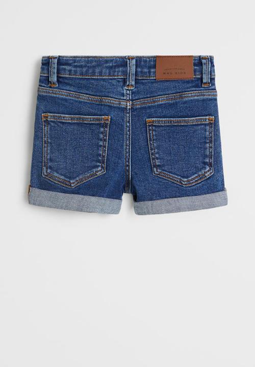 MANGO - Shorts chip - blue