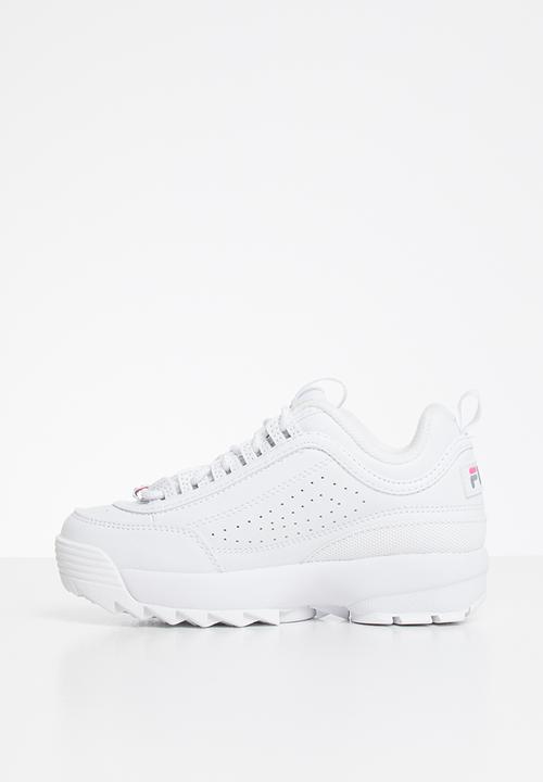 FILA - Disruptor ii - white & knockout pink