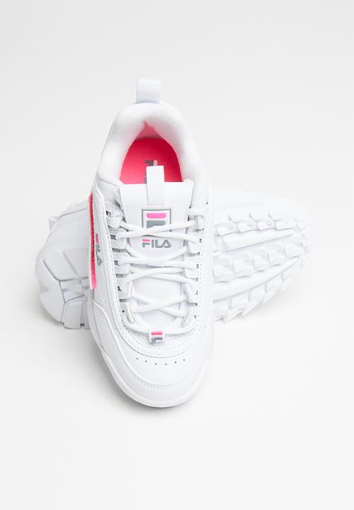 FILA - Disruptor ii - white & knockout pink