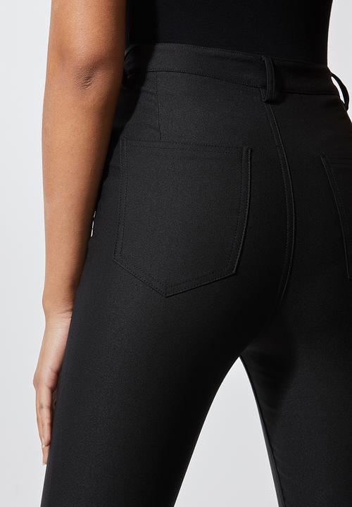 Superbalist - Stretch skinny trousers - black