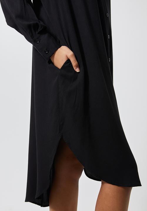 Superbalist - Shirt dress - black