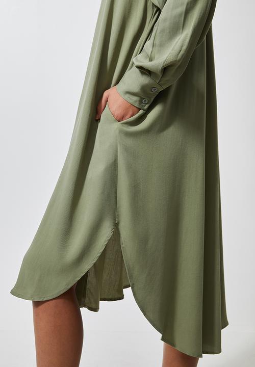 Superbalist - Shirt dress  - khaki