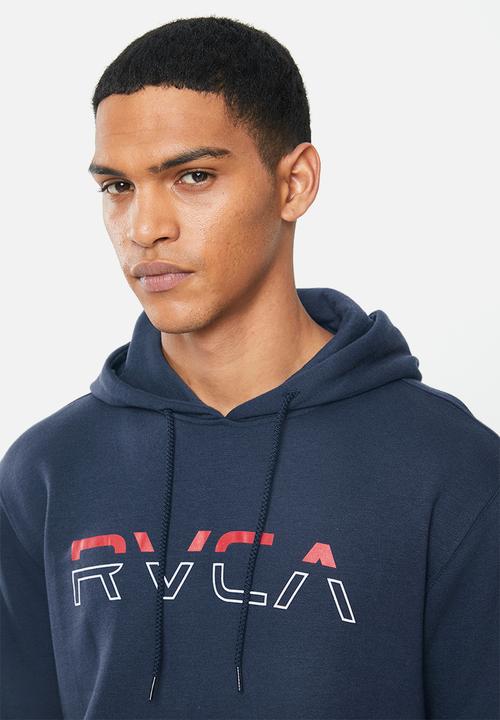 RVCA - Split pin pullover - blue