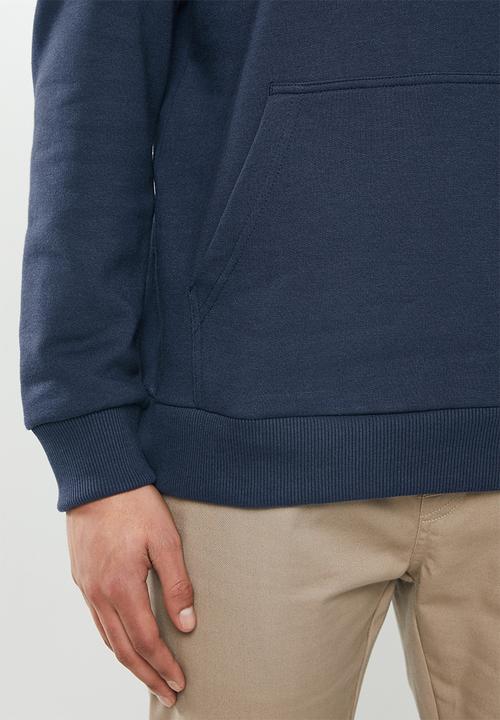 RVCA - Split pin pullover - blue
