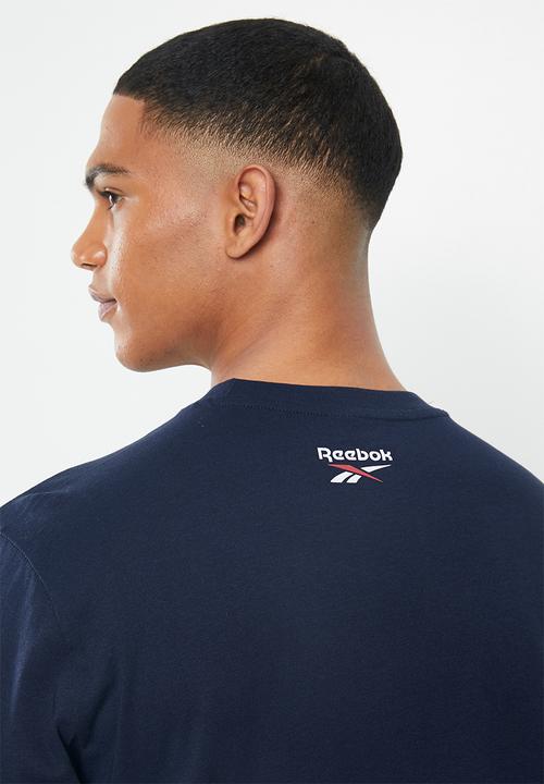 Reebok - Classic tennis court short sleeve tee - navy