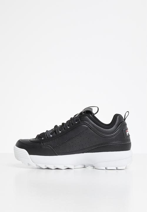 FILA - Disruptor ii - black / white / red
