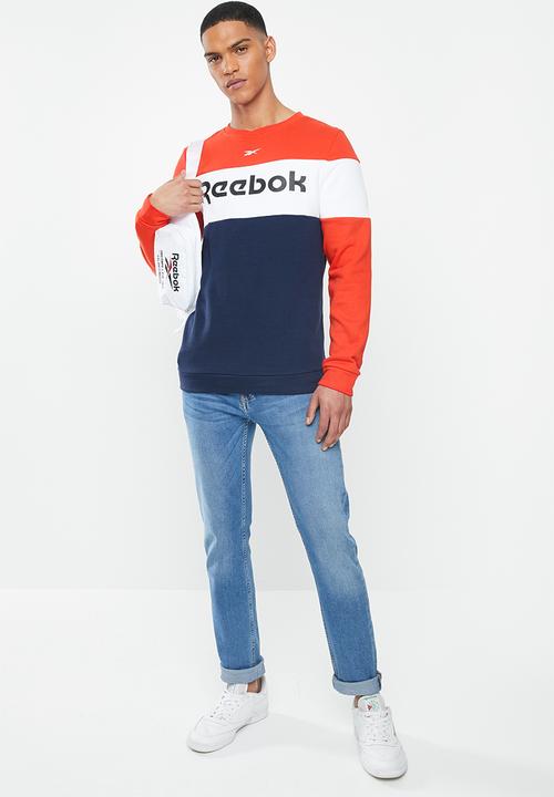 Reebok - Fleece crew sweatshirt - multi