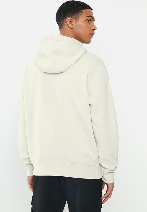 Nike - Nsw club pullover gx hoodie - beige 