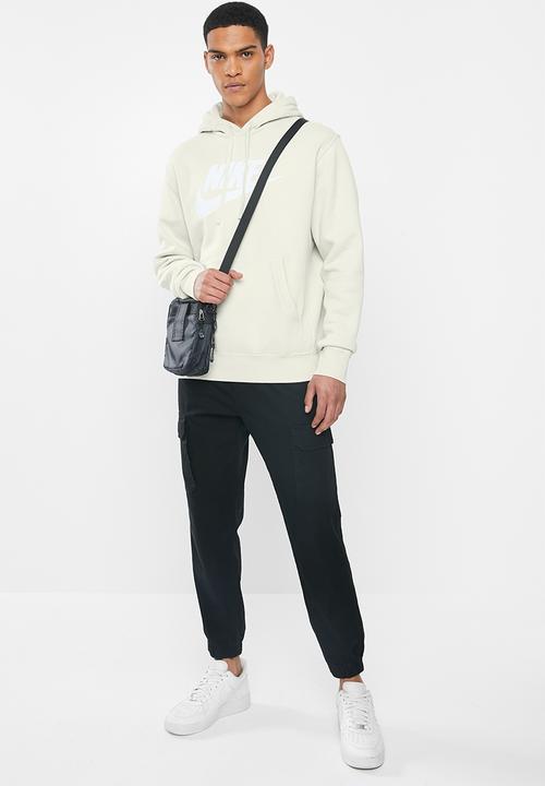 Nike - Nsw club pullover gx hoodie - beige 