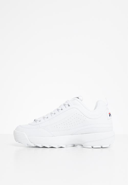 FILA - Disruptor ii - white / navy / red