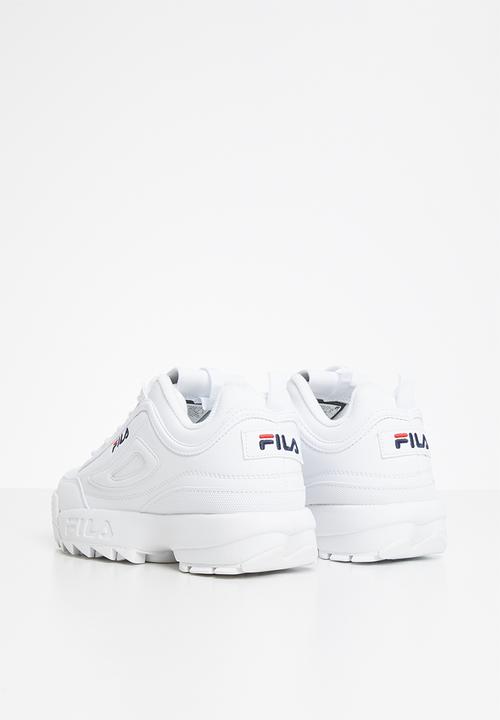 FILA - Disruptor ii - white / navy / red