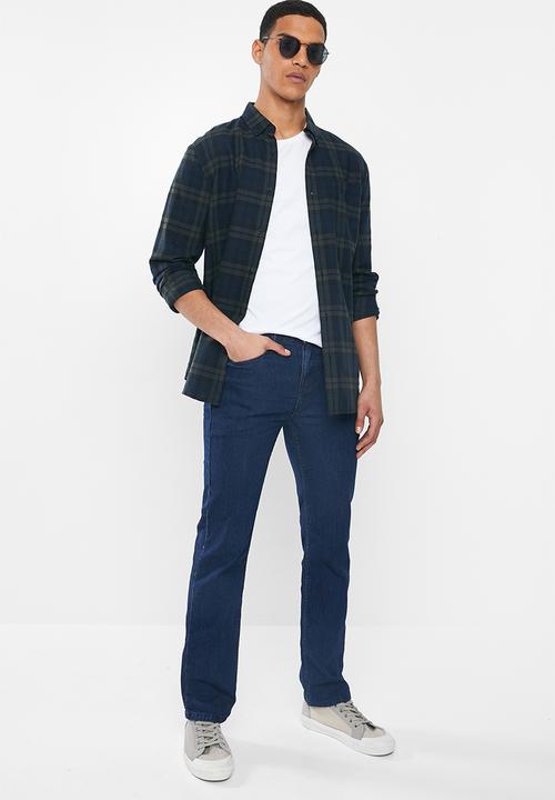 JEEP - Basic straight leg jeans - indigo