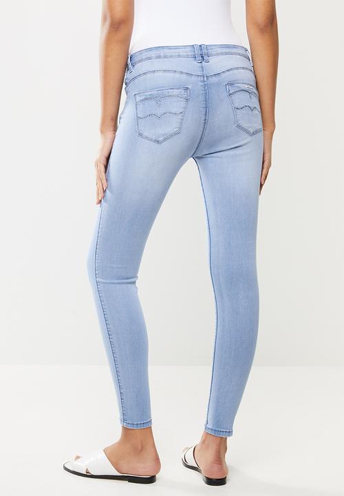 SISSY BOY - Summer days axel skinny with bling - blue