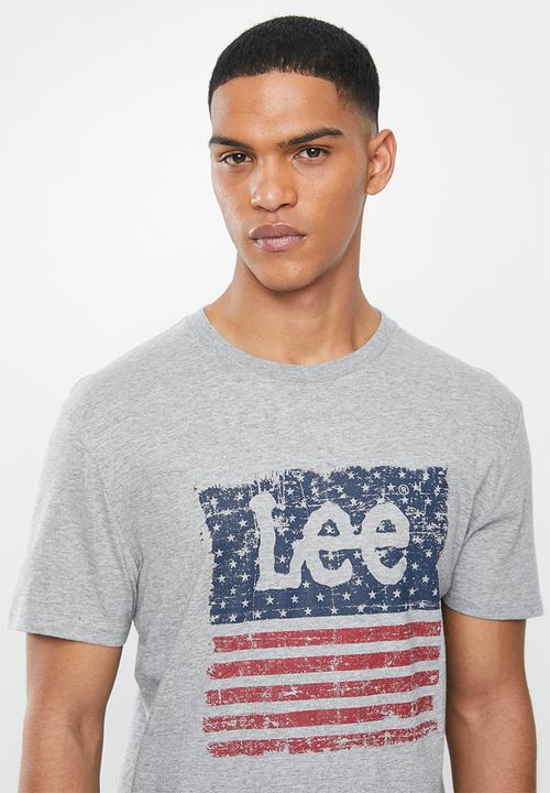 Lee  - Americano Lee tee - grey