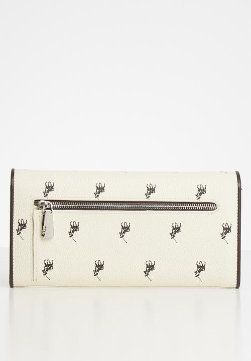 POLO - Classic clutch purse - beige
