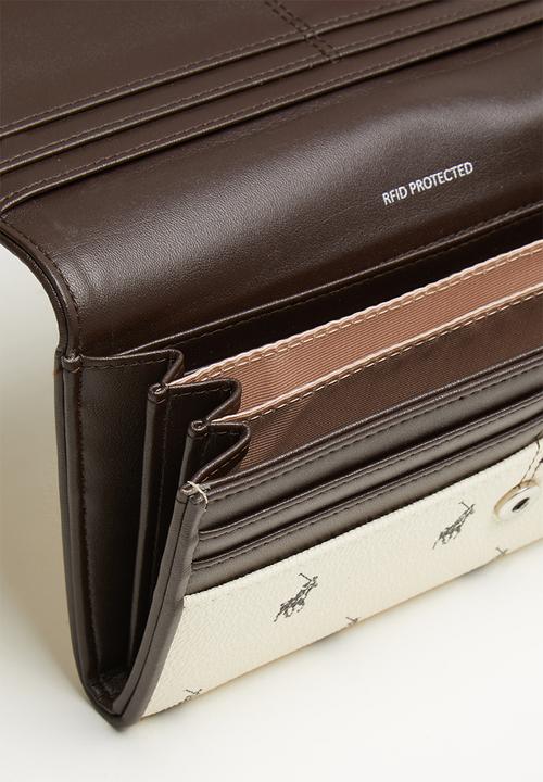 POLO - Classic clutch purse - beige