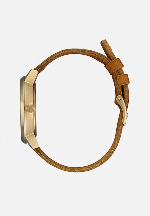 Nixon - Kensington leather - light gold