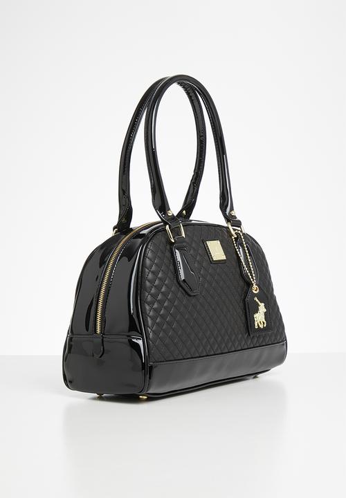 POLO - Madison synthetic quilt barrel - black