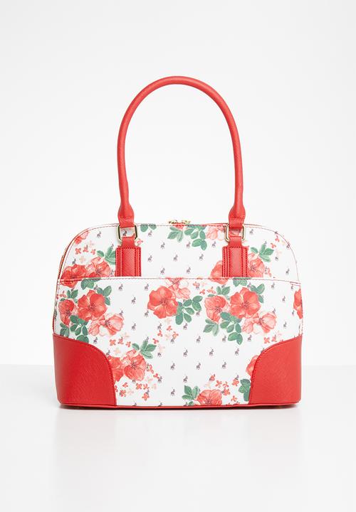 POLO - Freedom floral dome - red