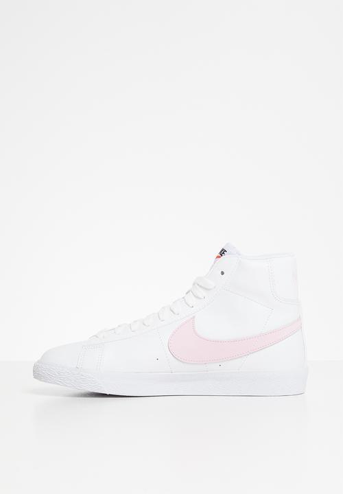 Nike - Nike blazer mid - white & pink foam