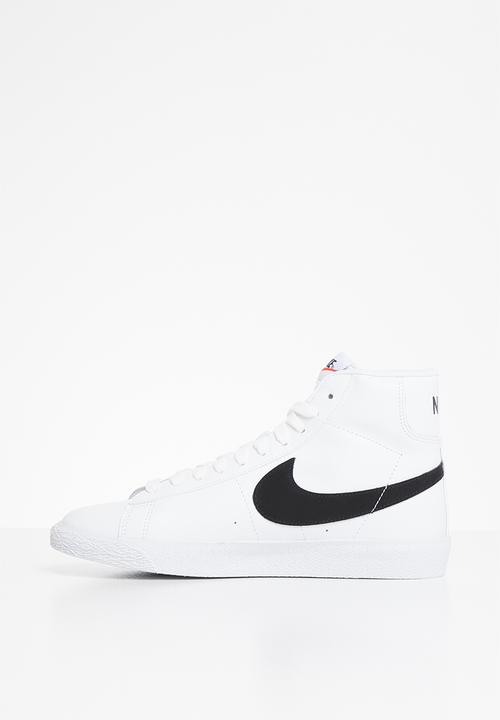 Nike - Nike blazer mid - white & black