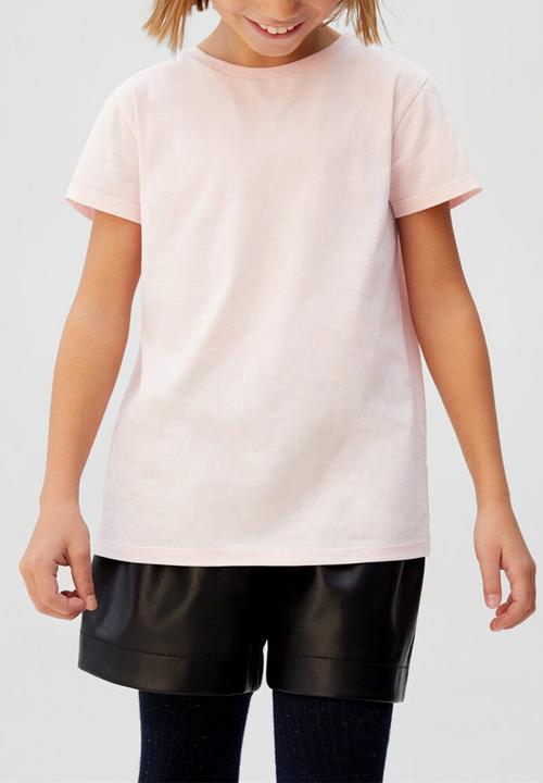MANGO - T-shirt basicag - pink 