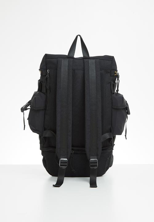 G-STAR - Estan detachable pocket backpack - black