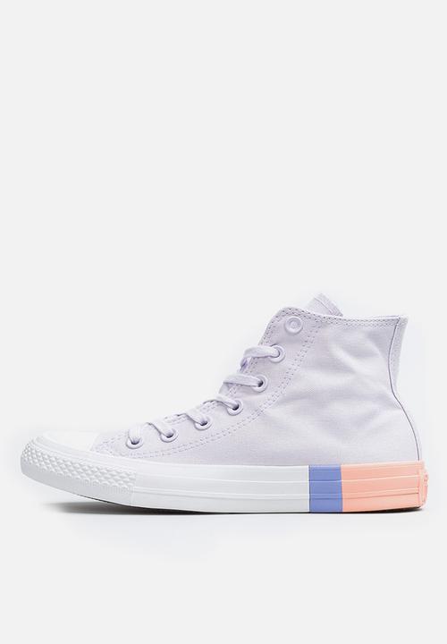 Converse - Chuck Taylor All Star tri-block hi  - barely grape/twilight pulse