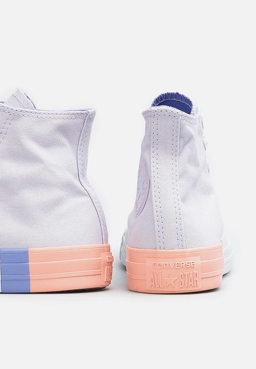 Converse - Chuck Taylor All Star tri-block hi  - barely grape/twilight pulse