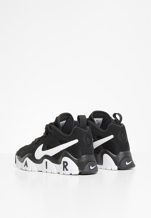 Nike - Nike air barrage low - black & white-white