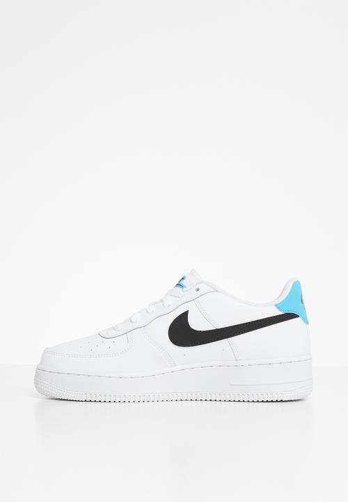 Nike - Nike air force 1 - white/black-blue fury