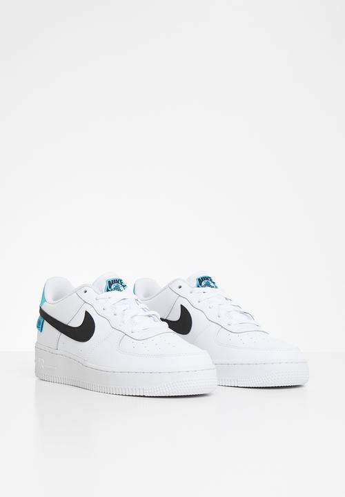 Nike - Nike air force 1 - white/black-blue fury