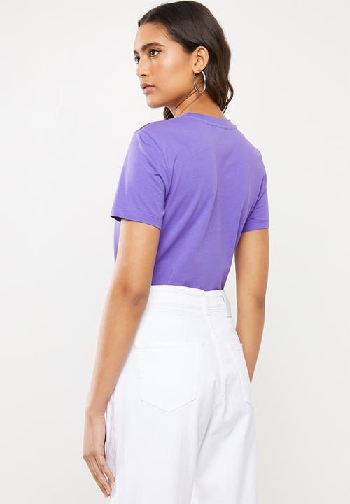 Diesel  - T-sily T-shirt - purple