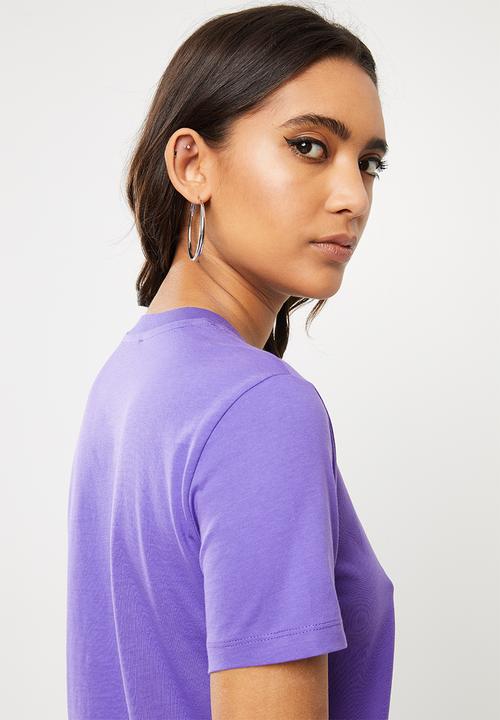 Diesel  - T-sily T-shirt - purple