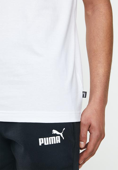 PUMA - Ess small logo tee - white
