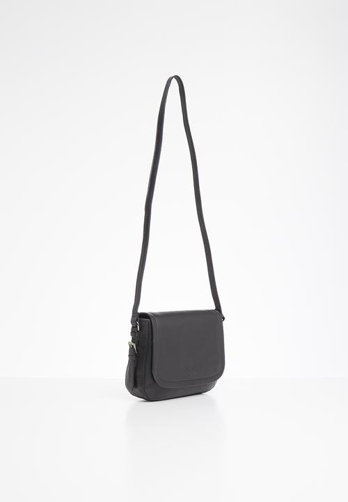 POLO - Vega leather sling - black