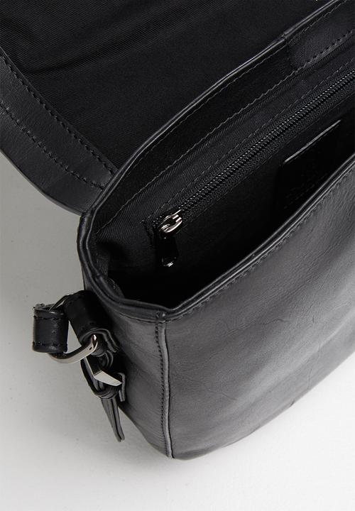 POLO - Vega leather sling - black