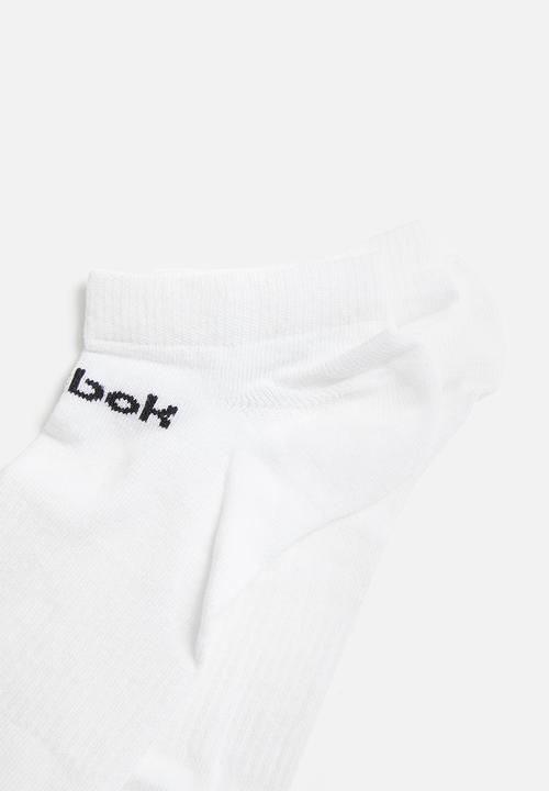 Reebok - Act core 6 pack no show socks - white