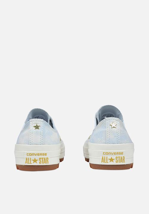 Converse - Chuck Taylor All Star gold camo lo  - pure platinum/egret