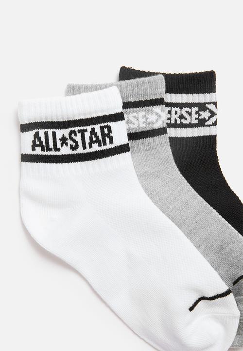 Converse - Chn 3 pack basic wordmark qtr - multi